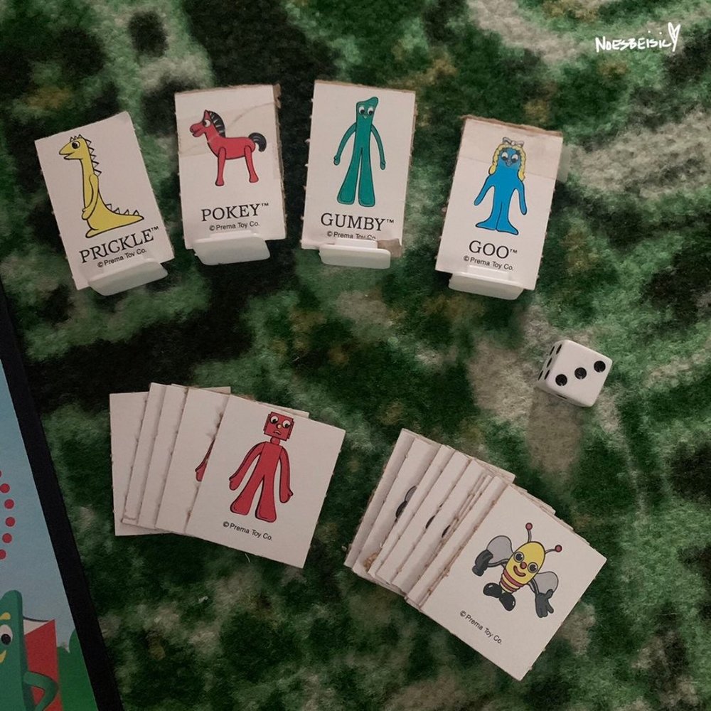 🚫SOLD•E✝️SY🚫 Rare Vintage 80s The Gumby Game - Picture 4 of 10